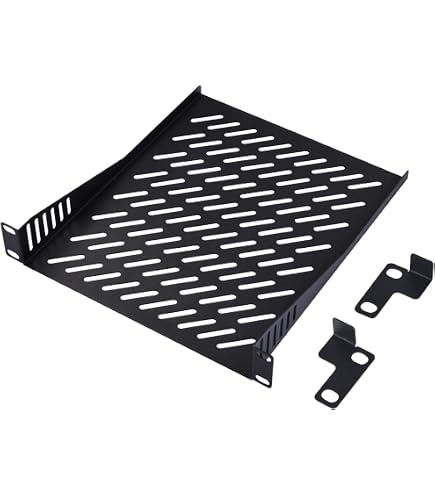 Amazon.com: GeeekPi 10 inch 0.5U Rack Shelf, 10.23inch Depth, 0.5U